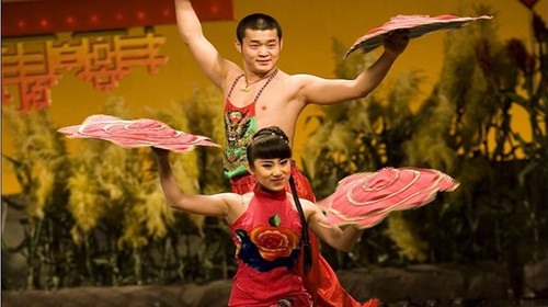 Er Ren Zhuan Folk Performance